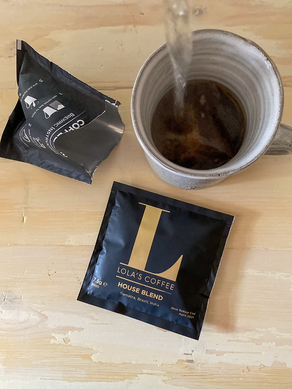 Cold Brew Coffee with Lola's Coffee Bags